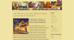 Desktop Screenshot of cleos-hotel.de